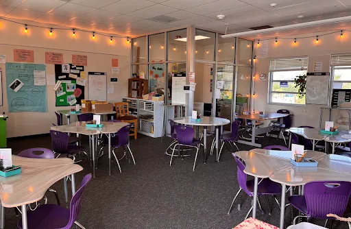 Classroom designed for collaboration